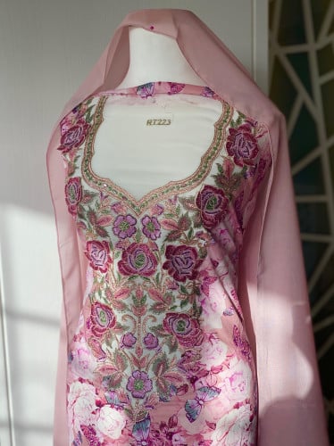 مخور قطن شوكت ديجيتال وشغل 3D فصوص رقم 6 مع شيلة س...