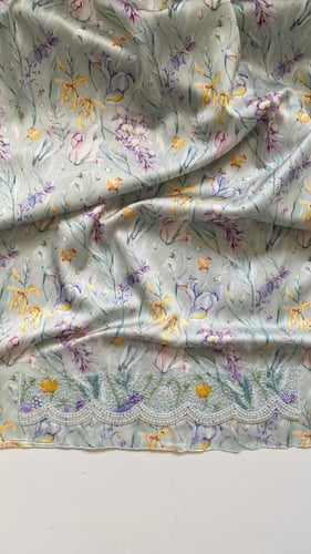 مخور حرير ايطالي وشغل يد خرز