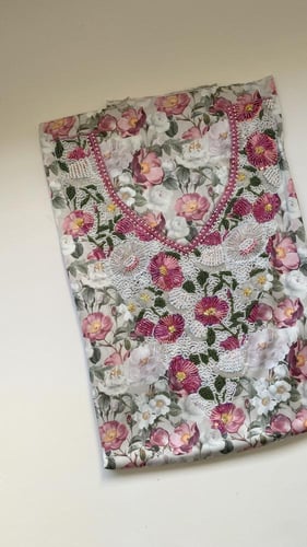 مخور حرير ايطالي وشغل يد خرز