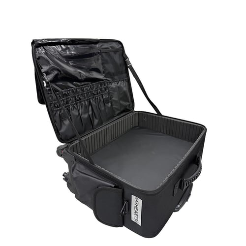 هارتس شنطة مكياج لتنظيم احترافية بعزل داخلي وتقسيم...