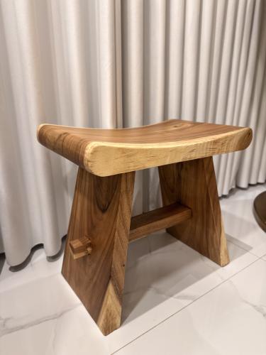 Bencheh made of Souwar wood, width 50 cm, height 45 cm