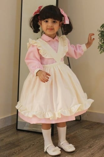 فستان ليدي لين( مع اكسسوار الشعر)