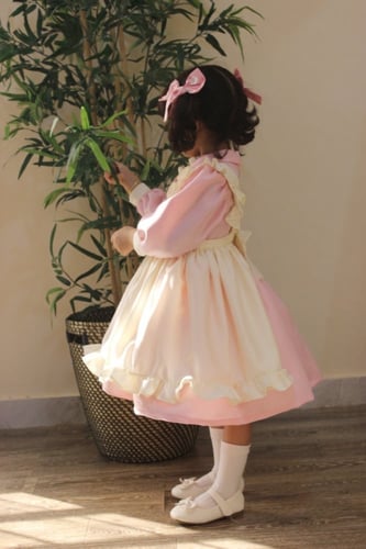 فستان ليدي لين( مع اكسسوار الشعر)