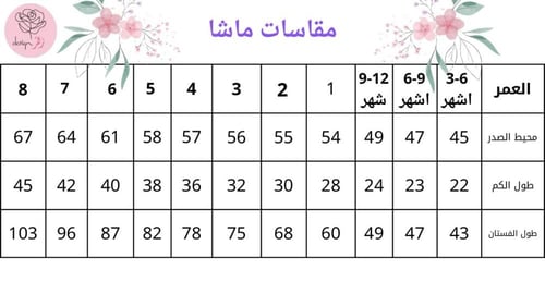 فستان ماشا (مع ربطة الرأس)