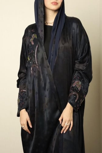 كوبرو تطريز كحلي