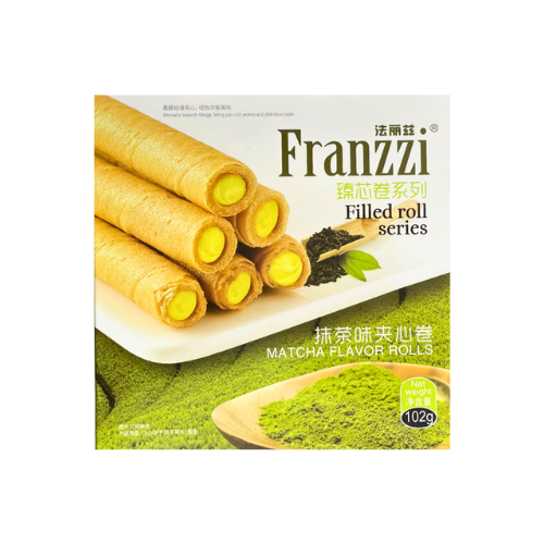 أصابع وافل فرانزي بحشوة الماتشا