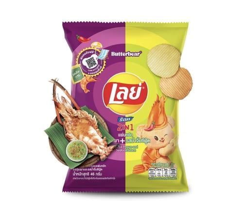 ليز مستورد (بنكهة الروبيان وصوص البحر)