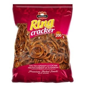 برتزل حلقات كراكر مملحة