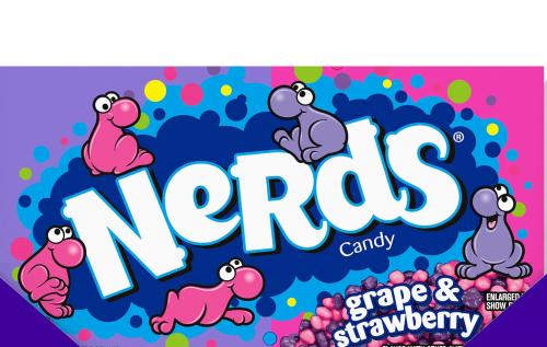 ونكا نيردس حلوى الفراولة والعنب