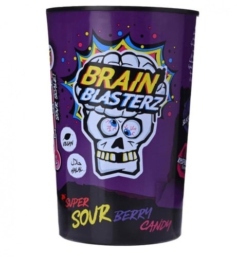 حلاوة برين بلاسترز نكهة الفراولة والتوت والمشمش