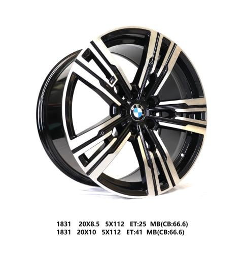 طقم جنوط "BMW 112X5 20" FRONT 8.5" - REAR 10