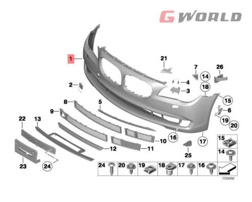 صدام امامي BMW F01 F02