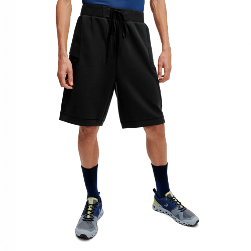 أون رننج شورت الحركة رجالي لون أسود