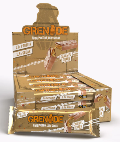 جرانيد بروتين بار الكراميل 60 جرام