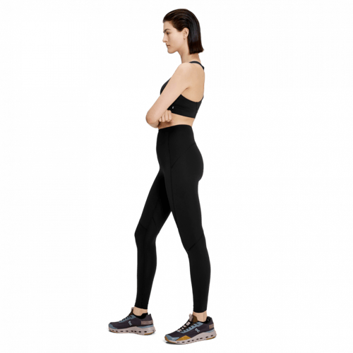 أون رننج ليقن ضيق للجري بخصر ضيق نسائي لون اسود