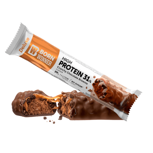 بورن وينر بروتين بار ديولكس كرانشي براوني بالشيكول...