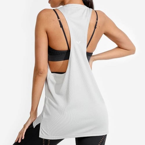 كنزات رياضية نسائية بدون أكمام "إيفولف تانك" من سك...