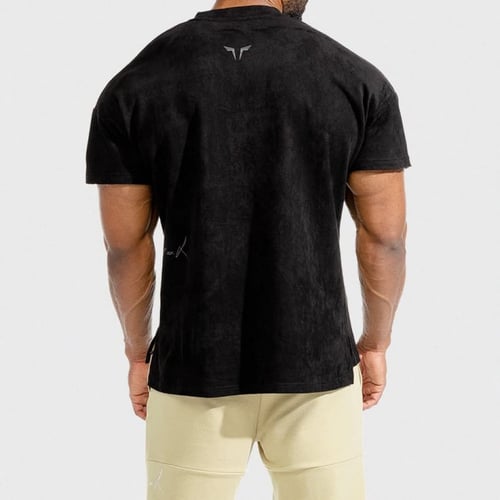 تيشيرت رجالي واسع الحجم من سكوات وولف "لا يشعرك بر...