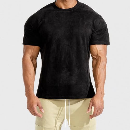 تيشيرت رجالي واسع الحجم من سكوات وولف "لا يشعرك بر...