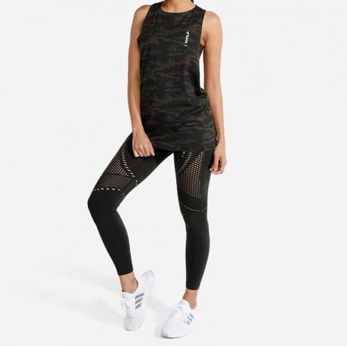 كنزات رياضية نسائية بدون أكمام "إيفولف تانك" من سك...