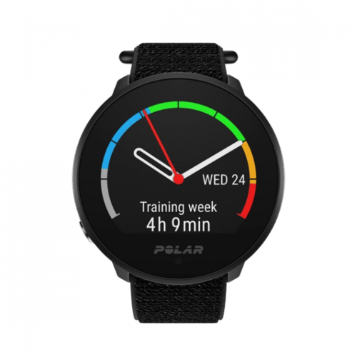 بولار - ساعة لياقة Unite أسود (هوك وحلقة)