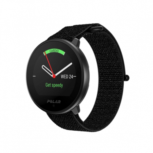 بولار - ساعة لياقة Unite أسود (هوك وحلقة)