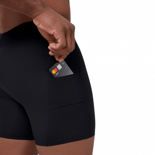 أون رننج هايبرد شورت رجالي لون أسود