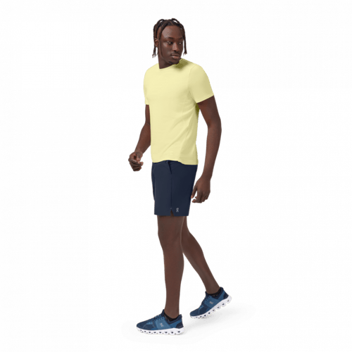 أون رننج هايبرد شورت رجالي لون بحري