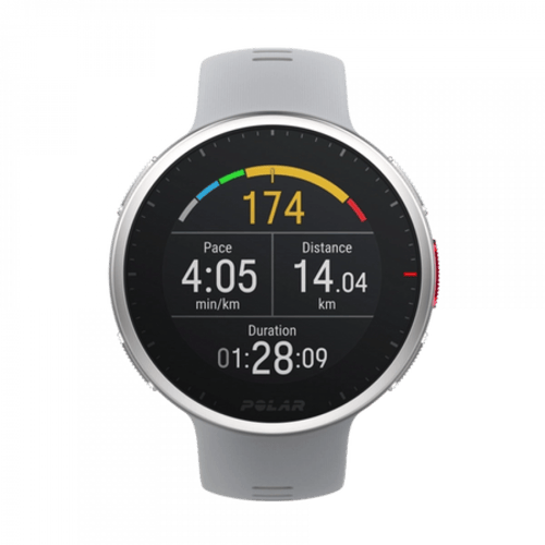 بولار - ساعة لياقة VANTAGE V2 رمادي/اصفر