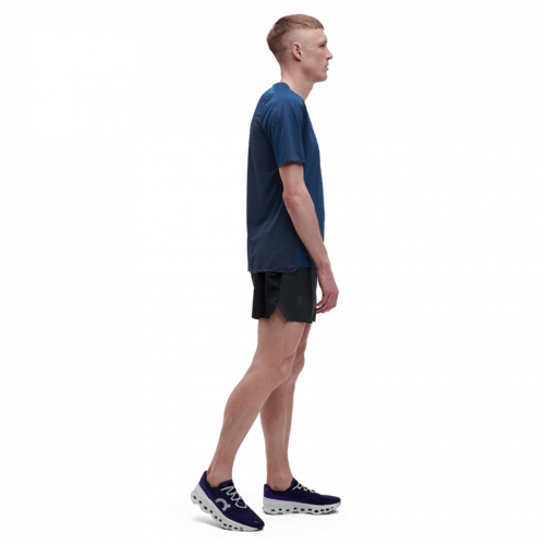 أون رننج شورت خفيف جدا V5 رجالي لون أسود