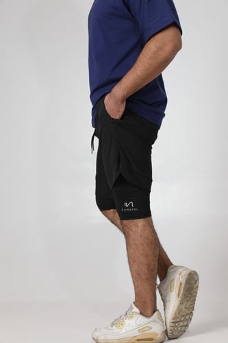 شورت رياضي أسود| black short