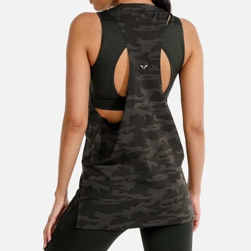 كنزات رياضية نسائية بدون أكمام "إيفولف تانك" من سك...