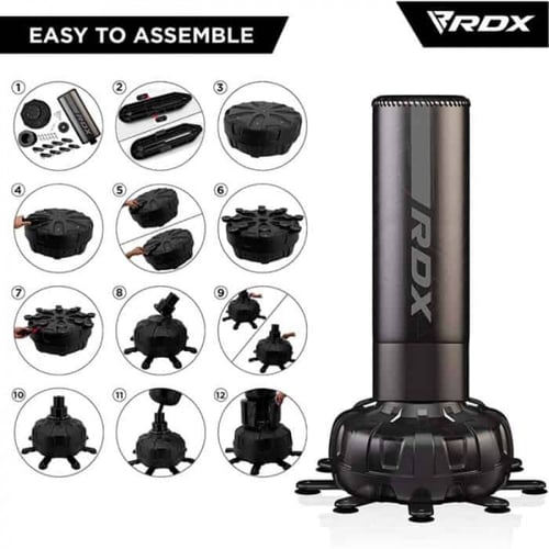 حقيبة ملاكمة بقاعدة قائمة بذاتها F6 Kara من RDX با...