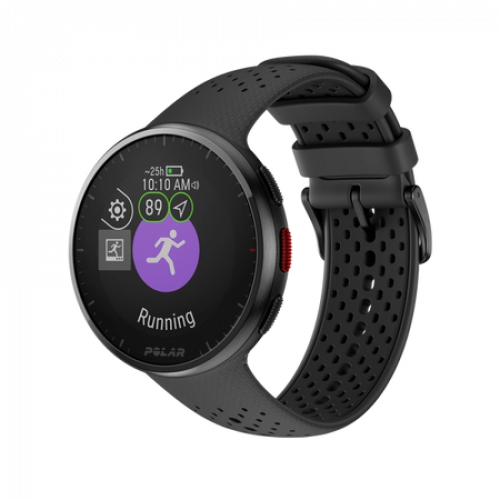 بولار - ساعة لياقة Polar Pacer Pro رمادي/اسود