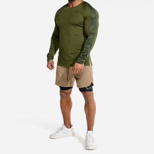 كنزة رياضية للرجال ليميتليس بأكمام طويلة من سكوات...