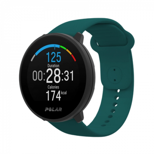 بولار - ساعة لياقة Unite أزرق مخضر