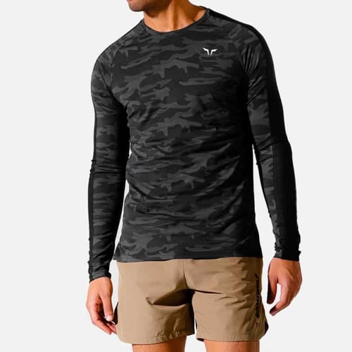 كنزة رياضية للرجال ليميتليس بأكمام طويلة من سكوات...