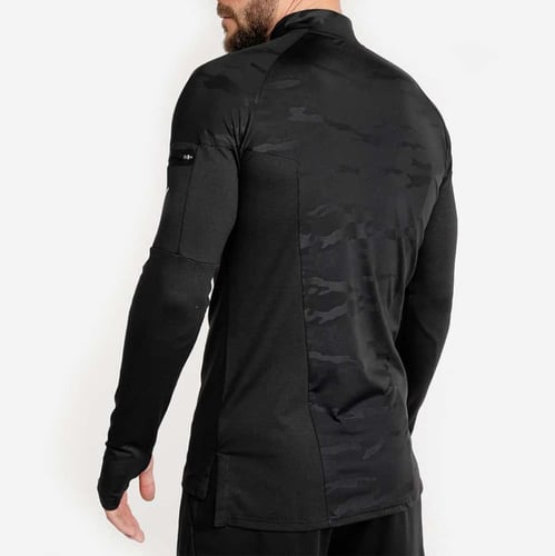 كنزة رياضية رجالية بأكمام طويل للجري "إيفولف رنينج...