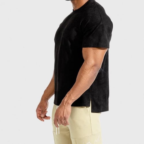 تيشيرت رجالي واسع الحجم من سكوات وولف "لا يشعرك بر...