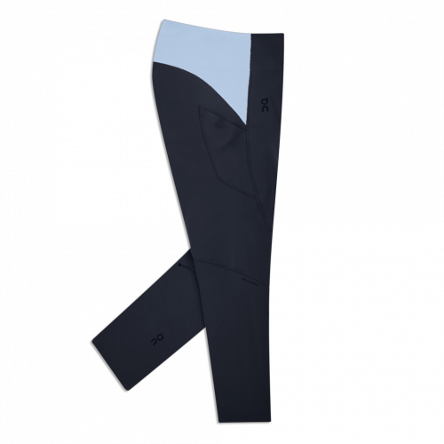 أون رننج بنطال ضيق للجري بخصر ضيق نسائي لون كحلي&ب...