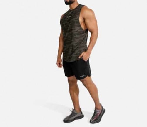 تي شيرت رياضي رجالي بدون أكمام "إيفولف" من سكوات و...