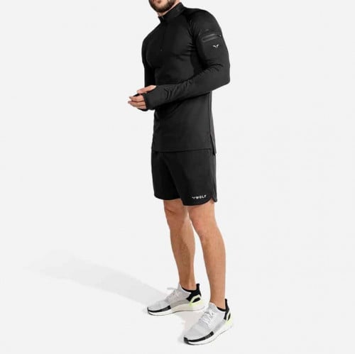 كنزة رياضية رجالية بأكمام طويل للجري "إيفولف رنينج...