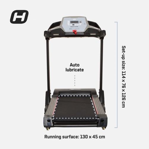 بودي تون جهاز مشي قابل للطي، اسود، 126 سم، DT14