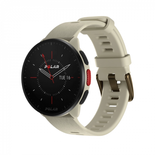 بولار - ساعة لياقة Pacer أبيض سحابي