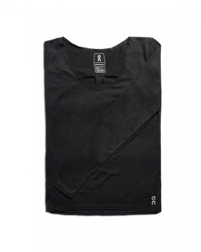 أون رننج شيرت بكم طويل نسائي لون اسود