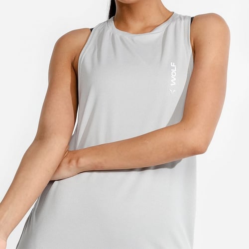 كنزات رياضية نسائية بدون أكمام "إيفولف تانك" من سك...