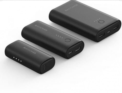 بكج مجموعه شواحن متنقل (RP-PB181) 3350mAh + 6700mA...