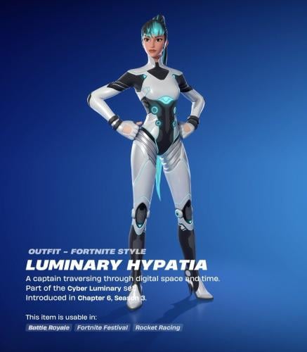 حزمة هيباتيا الساطعة للمبتدئين فورت نايت