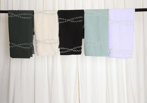 طرحة غضن فضي