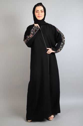 عبايه انترنت مطرز